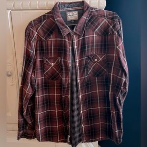 Flag & Anthem Men’s Thronton Western Shirt Size XXL